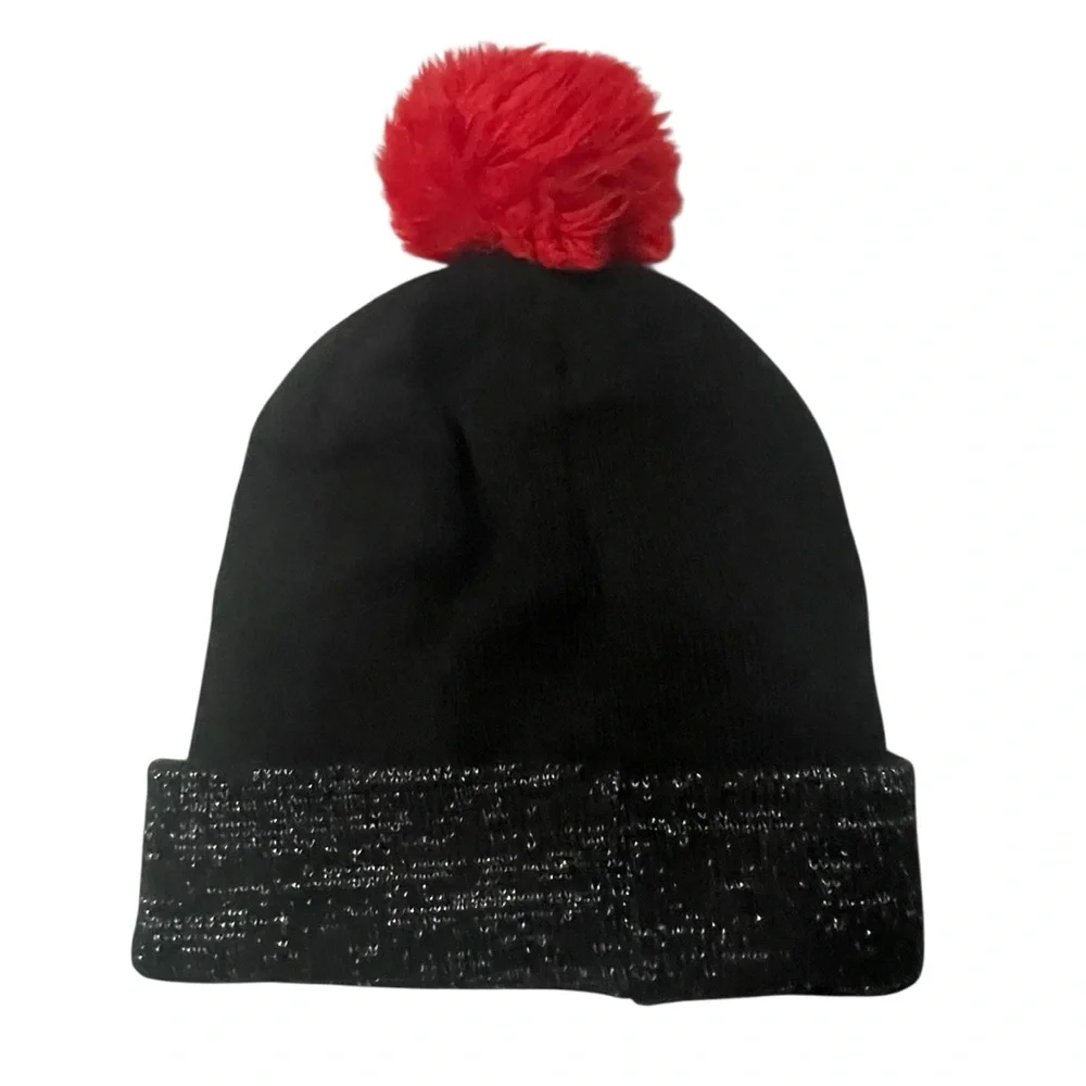 Minnie Mouse Black and Red Kids Beanie
